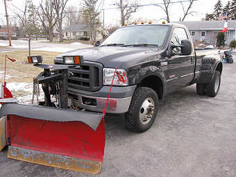 ford snow plow