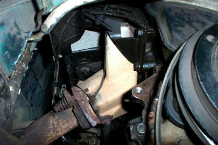 vehicle installation step 1