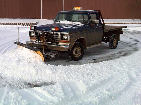 ford snowplow